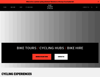 eatsleepcycle.com screenshot