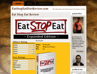 eatstopeatdietreview.com screenshot