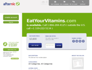 eatyourvitamins.com screenshot