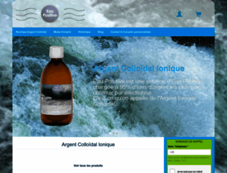 eau-positive.com screenshot