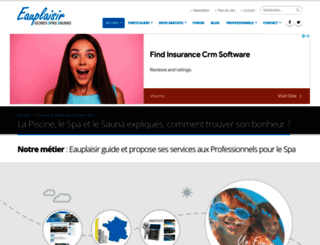 eauplaisir.com screenshot