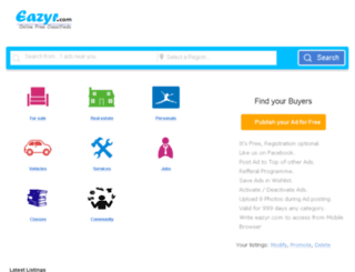 eazyr.com screenshot