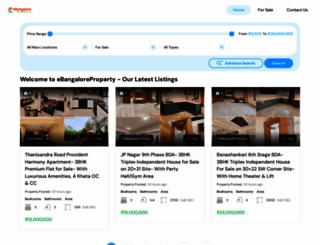 ebangaloreproperty.com screenshot