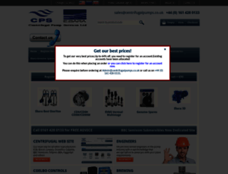ebara-pumps-online.com screenshot