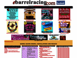 ebarrelracing.com screenshot
