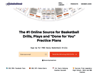 ebasketballcoach.com screenshot