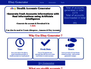 ebay-generateur.com screenshot