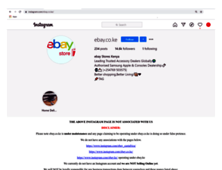 ebay.co.ke screenshot