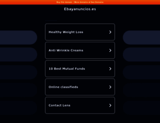 ebayanuncios.es screenshot