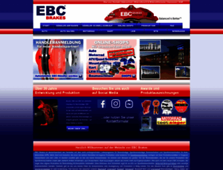ebc-brakes.de screenshot