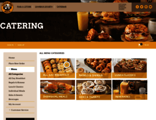 ebcatering.com screenshot