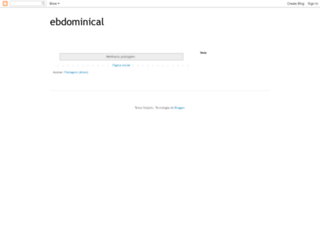 ebdominical.blogspot.com screenshot