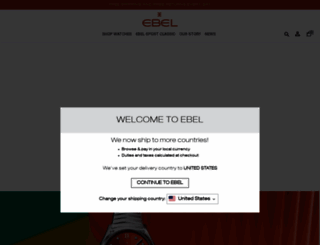 ebel.ch screenshot