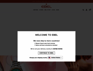 ebel.com screenshot