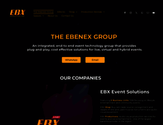 ebenex.com screenshot