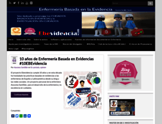 ebevidencia.com screenshot