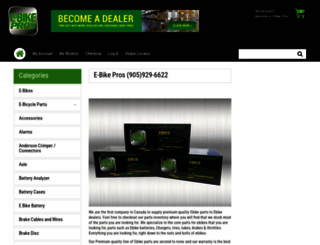 ebikepros.com screenshot