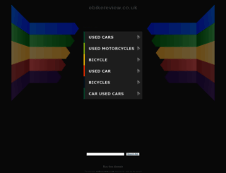 ebikereview.co.uk screenshot