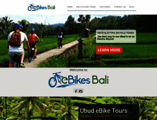ebikesbali.com screenshot