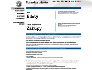 ebilety.kopalnia.pl screenshot
