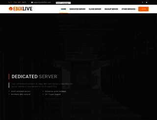 ebixlive.com screenshot
