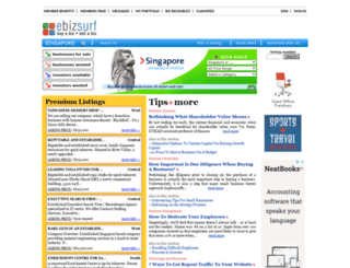 ebizsurf.com.sg screenshot