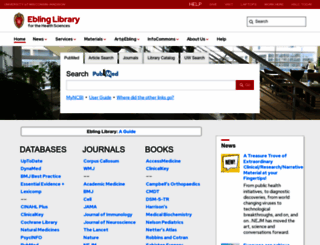 ebling.library.wisc.edu screenshot