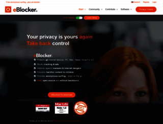 eblocker.org screenshot