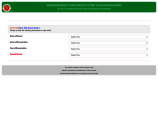 eboardresults.com screenshot