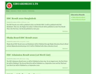 eboardresults.net screenshot