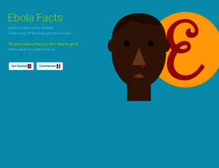 ebolafacts.com screenshot