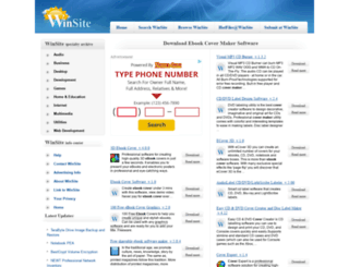 ebook-cover-maker.winsite.com screenshot