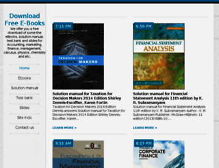 ebook-freee.com screenshot