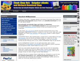 ebook-shop-netz.com screenshot