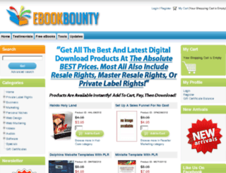 ebookbounty.com screenshot