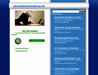 ebookdownloadshop.de screenshot