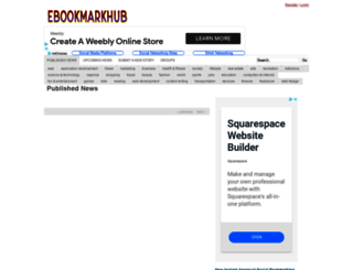 ebookmarkhub.com screenshot