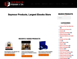 ebooks.seymourproducts.com screenshot