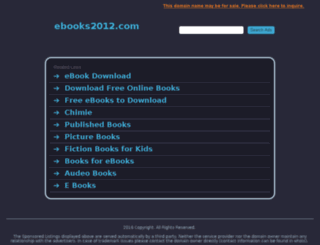 ebooks2012.com screenshot