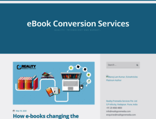 ebooksconversion.wordpress.com screenshot