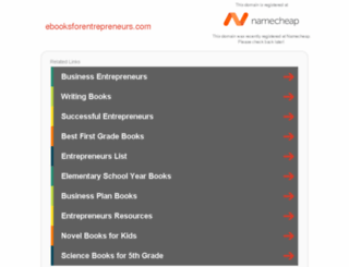 ebooksforentrepreneurs.com screenshot