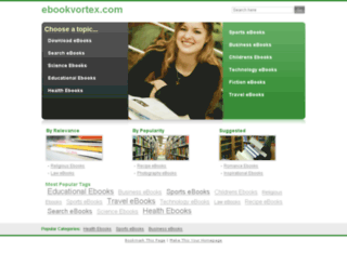ebookvortex.com screenshot