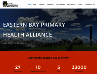 ebpha.org.nz screenshot