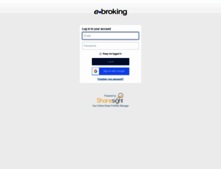 ebroking.sharesight.com screenshot