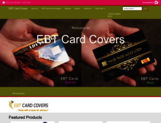 ebtcardcover.com screenshot