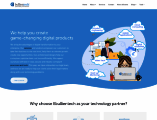 ebullientech.com screenshot