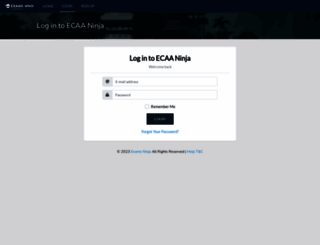 ecaa.exams.ninja screenshot