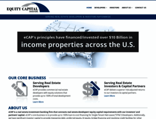 ecapinvestors.com screenshot