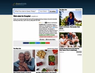 ecapital.com.clearwebstats.com screenshot