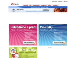 ecards.cz screenshot